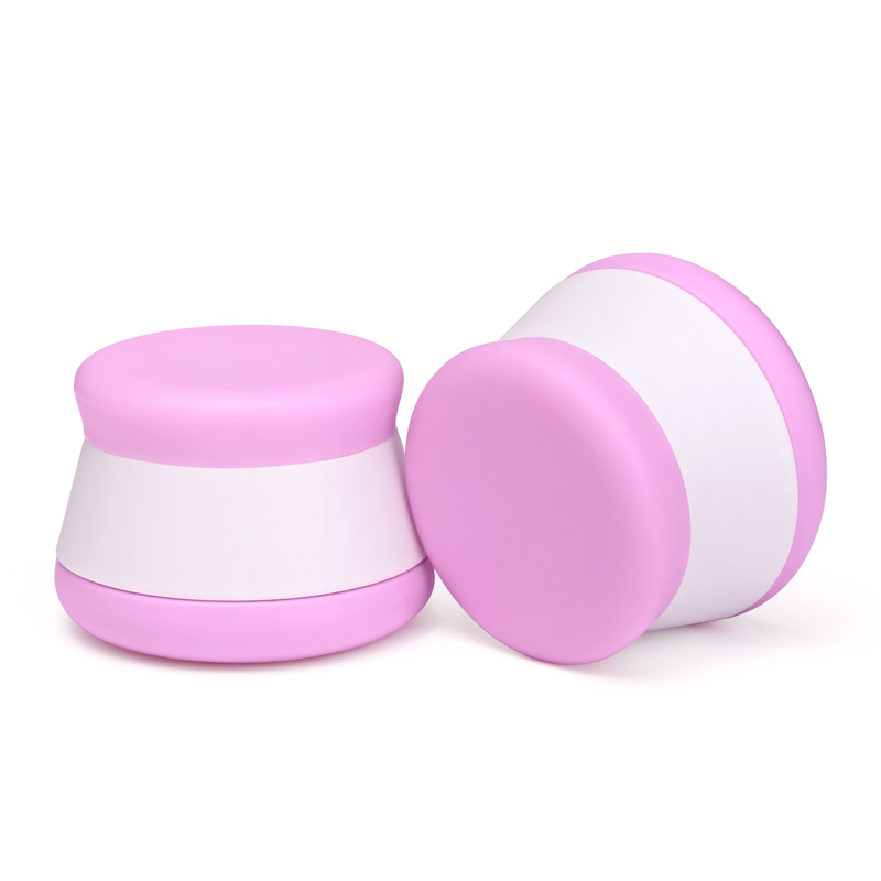 Renewable Custom Wholesale Skin Care Cream Silicone Cosmetic Packaging Cream Jars with Lid