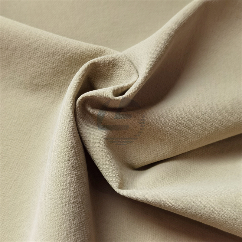 OBLSWN4253 Four ways nylon spandex dobby fabric for pants,peach nylon fabric for autumn and winter