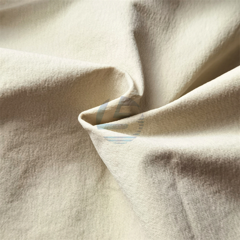 OBLSWN4254 Four ways nylon spandex dobby fabric for pants,peach nylon fabric for autumn and winter