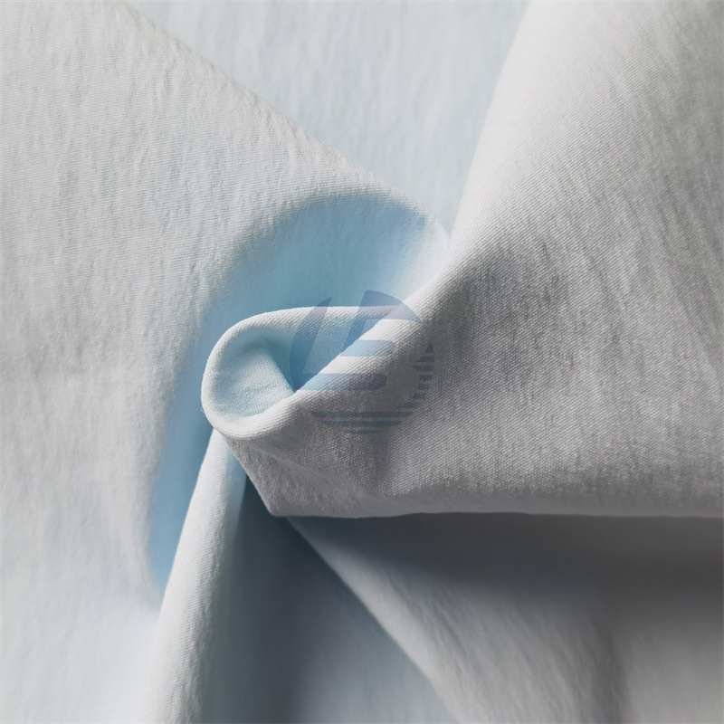 OBLSWN4264 Two ways nylon taslon spandex 115gsm fabric with quick drying