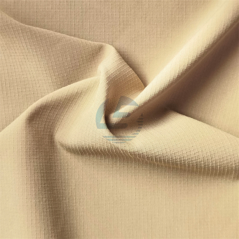 OBLSWP4286 Four ways polyester ribstop spandex fabric with quick drying