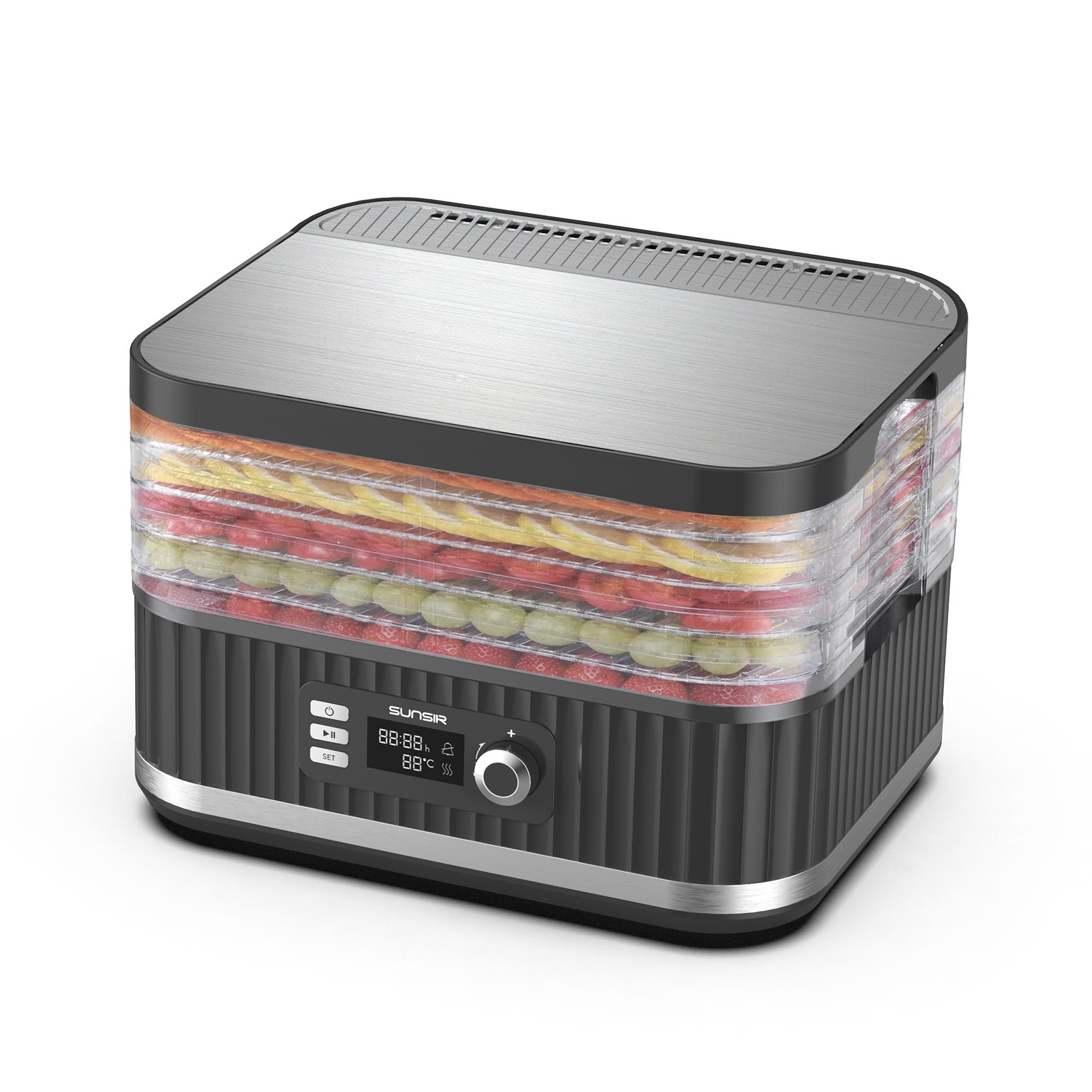 SUNSIR Electric Appliance Small Domestic Appliances,Food Dehydrator SG-Y4005S(LCD Version)