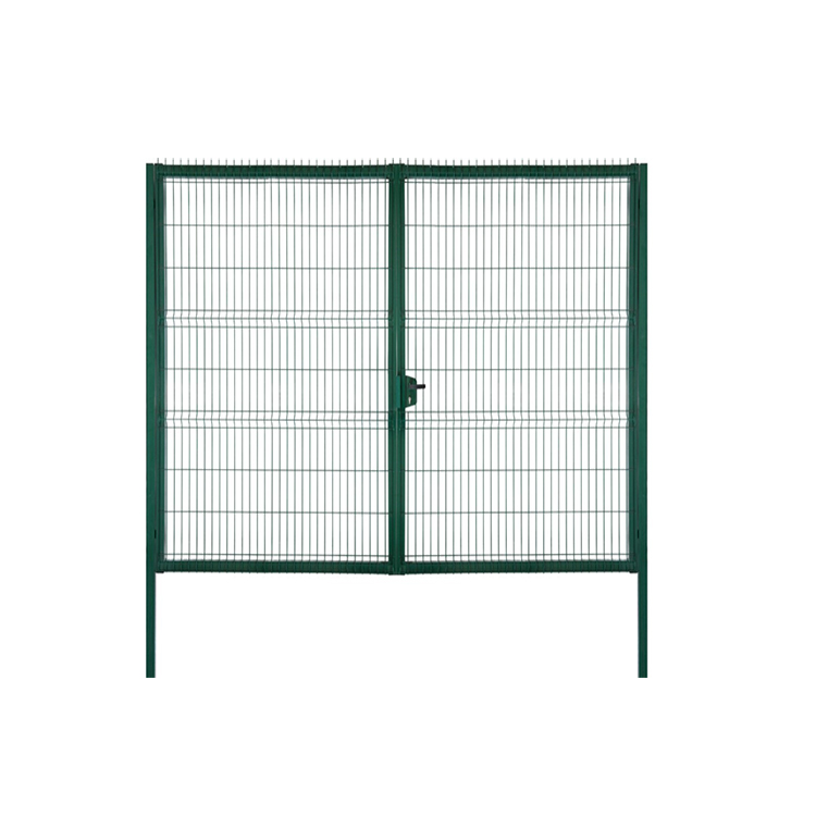 Double Metal Garden Gates