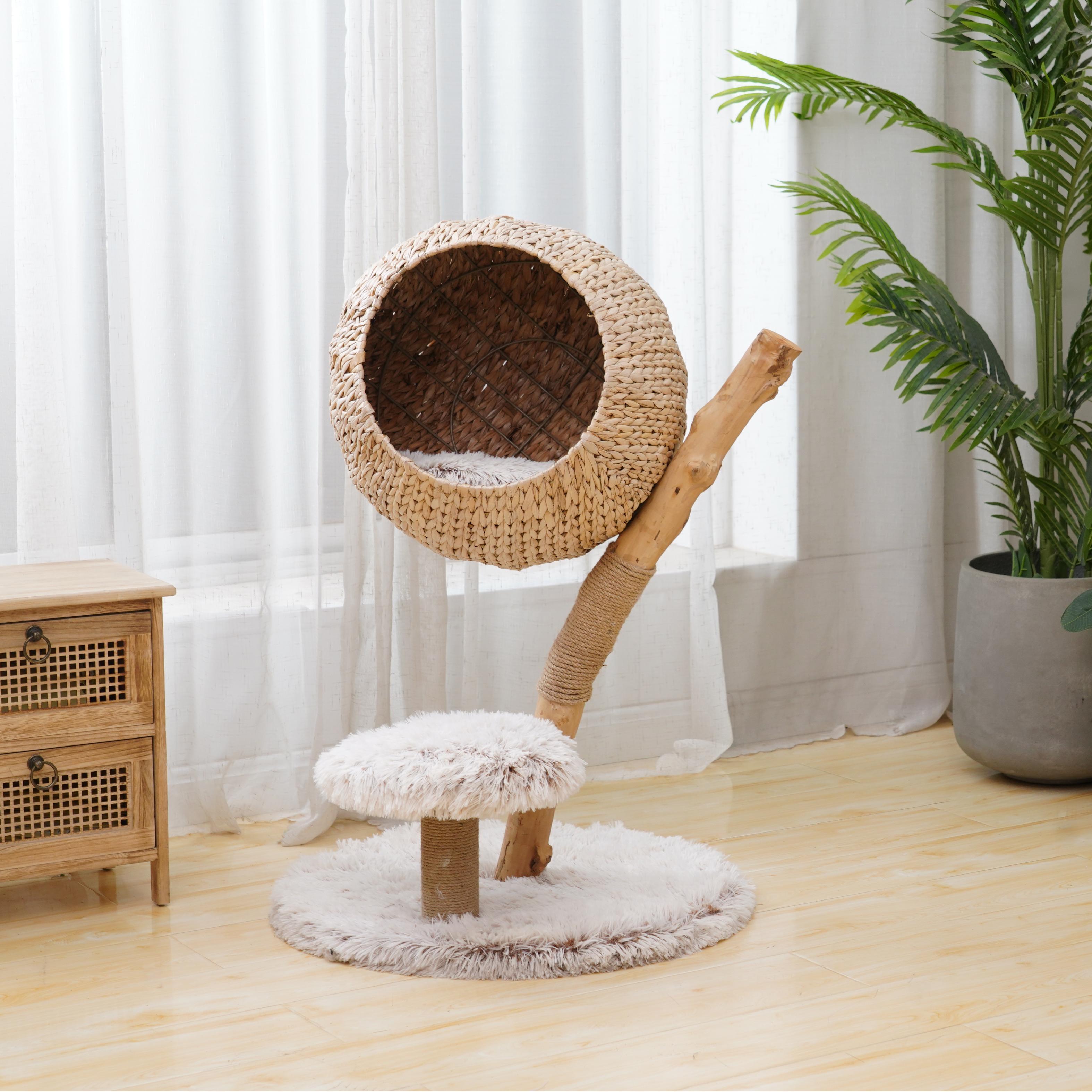 Cat scratching tree