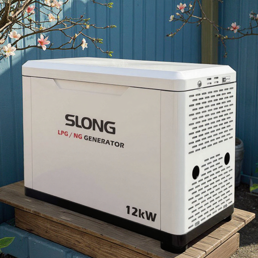 Silent Dual Fuel Home Use Generator 12kw