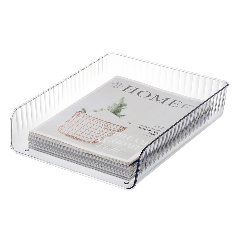 Stackable Document Tray,with 4pcs Buckles