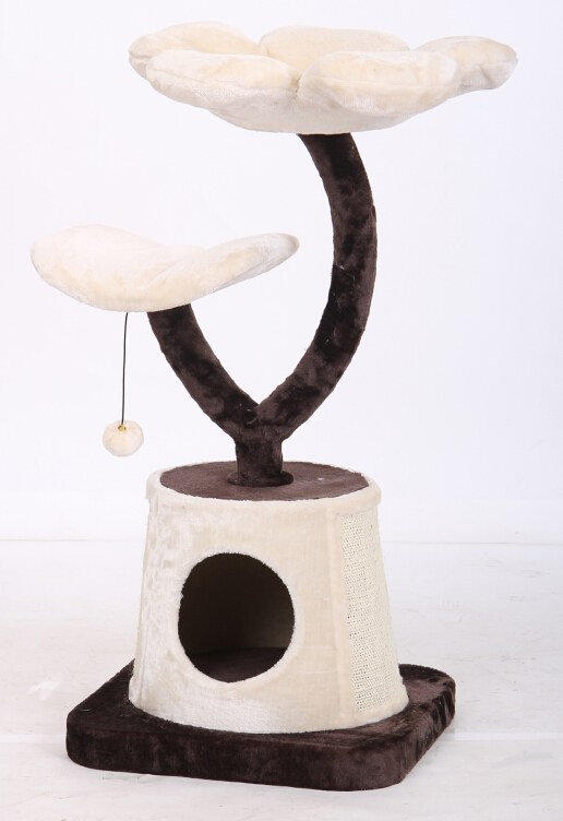 Cat scratching tree