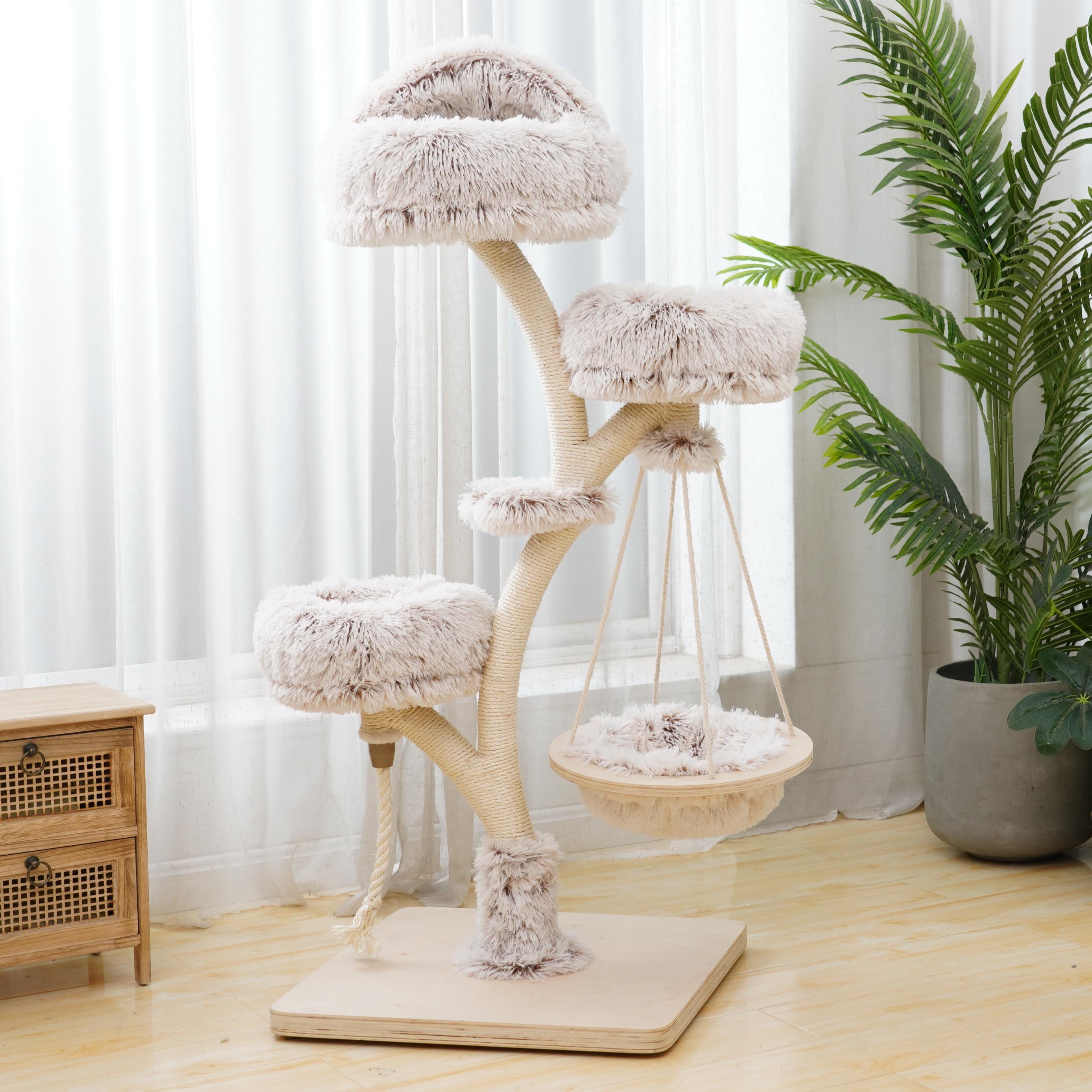 Cat scratching tree