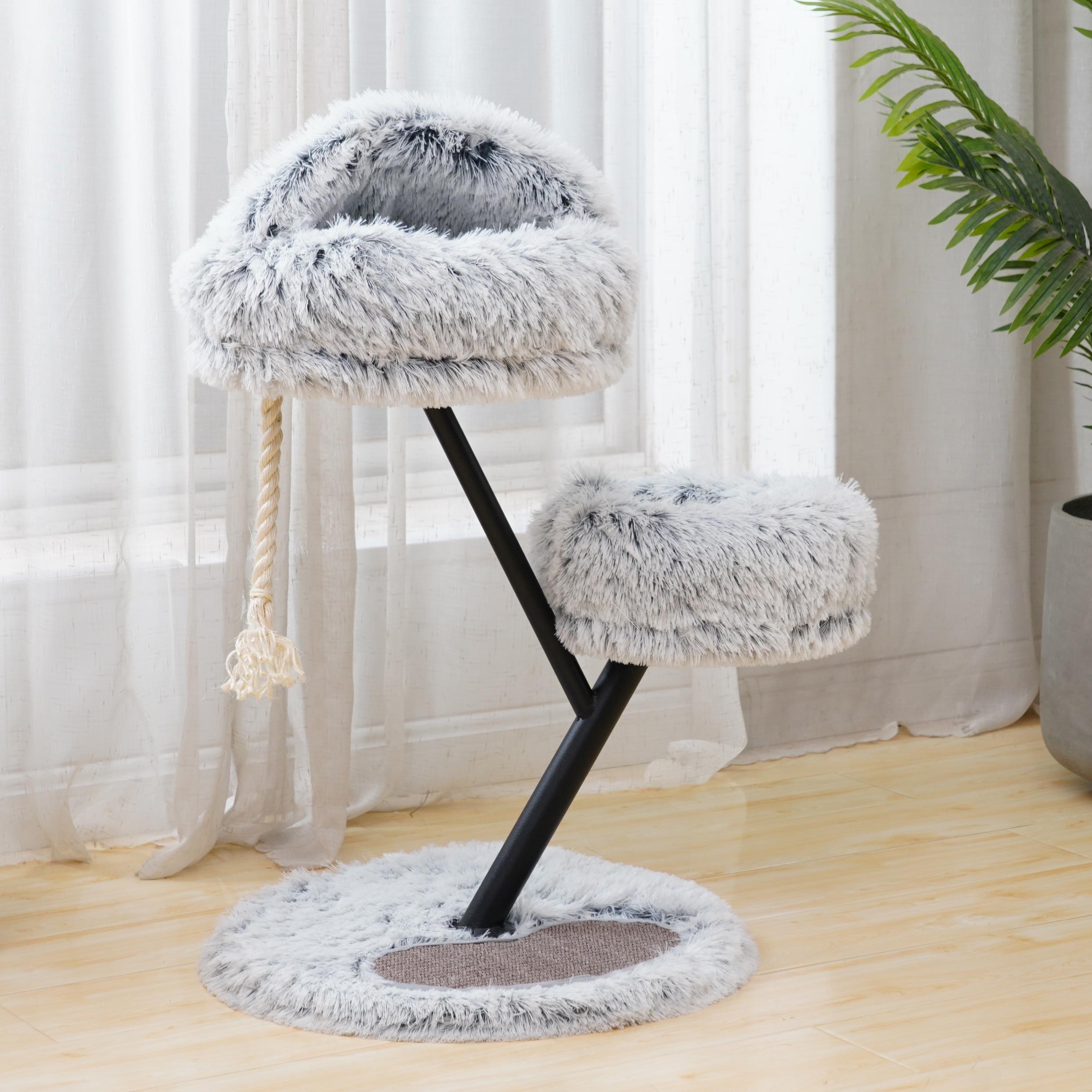 Cat scratching tree