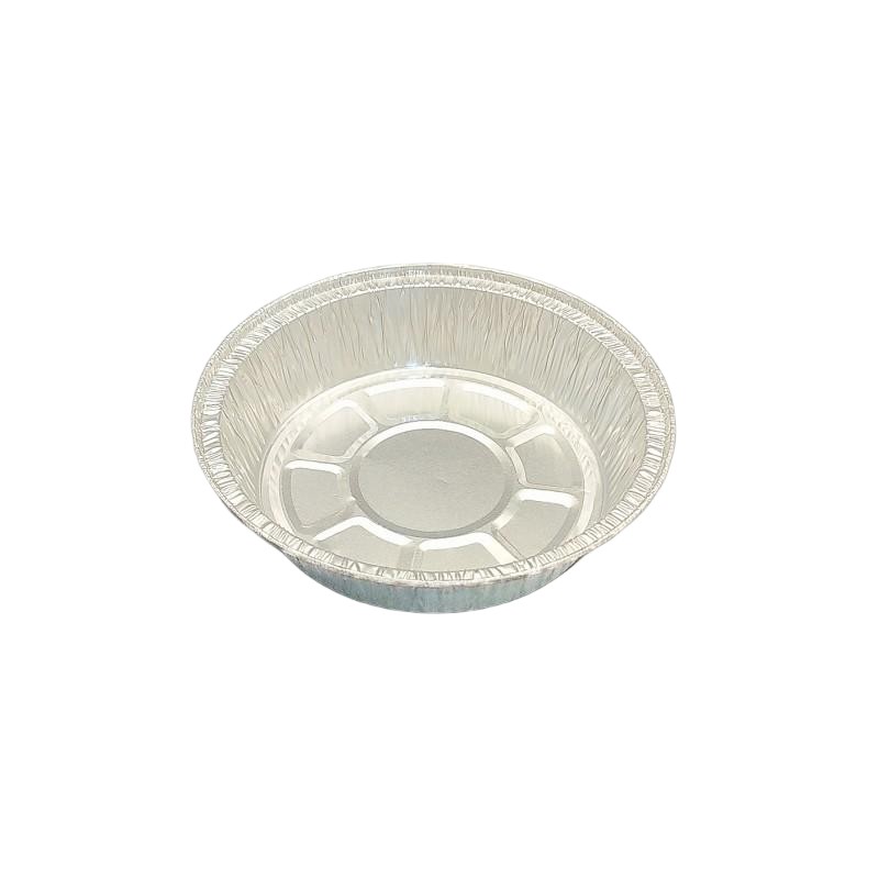600ml Round Aluminum Foil Container for Baking and Takeaway