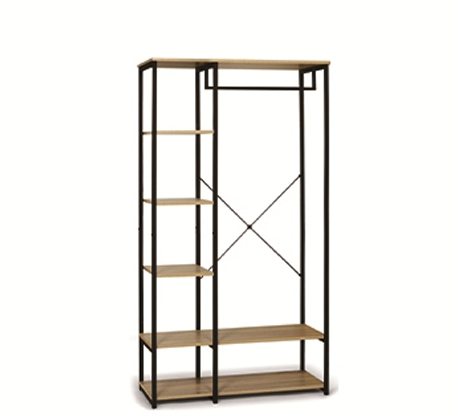 Multi-layered storage wardrobe, simple storage rack storage and organization, simple kitchen cabinet