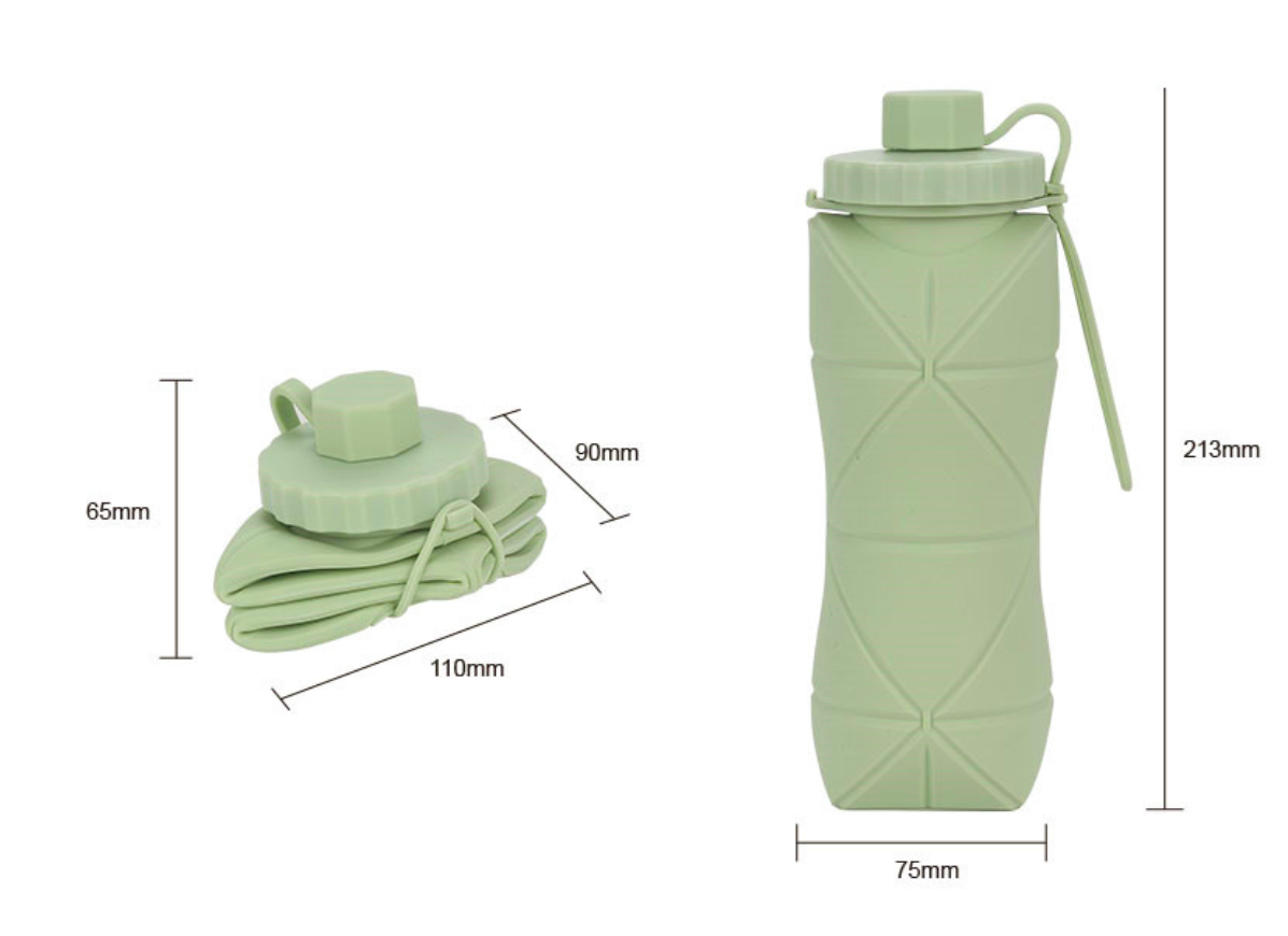 Cross-border foldable, multi-functional high-temperature resistant portable travel outdoor water cup