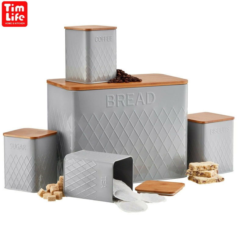 Timlife bread bin,storage box,breas box