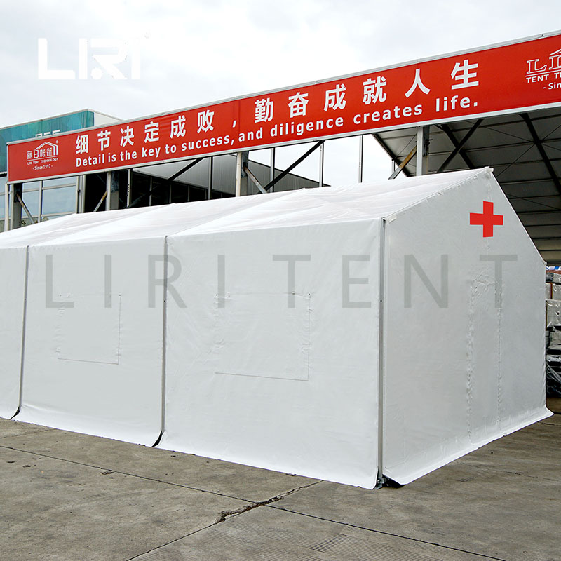 Strong Wind Resistance Aluminum Frame Disaster Relief Refugee Medical Tent for Sale