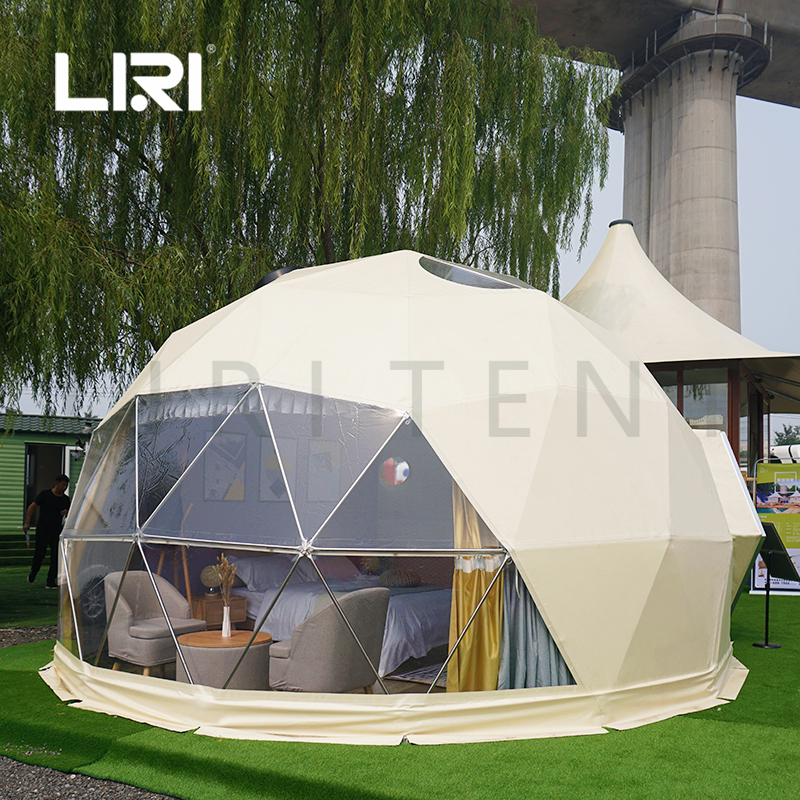 Glamping Tent, Glamping Tent Luxury, Geodesic Glamping Tent