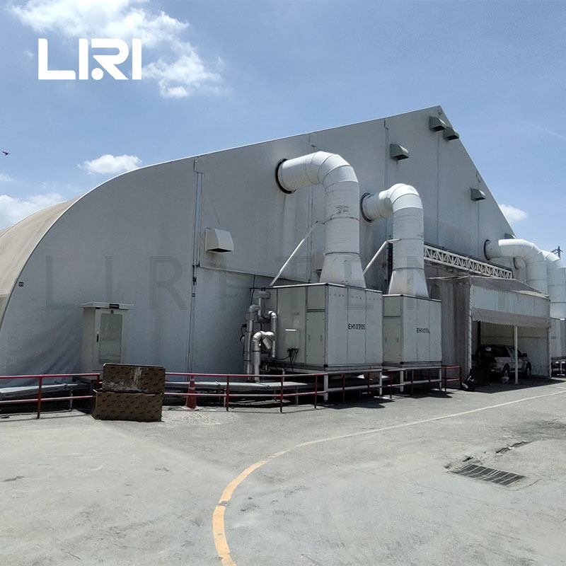 Heavy Duty White Curved Roof Commerical Event Tent Outdoor