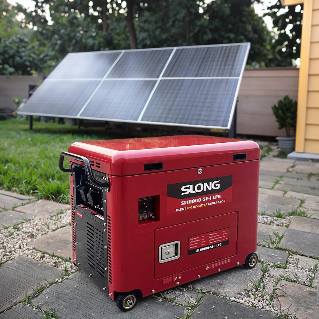 Silent Dual Fuel Inverter Generator 9kw 10kw