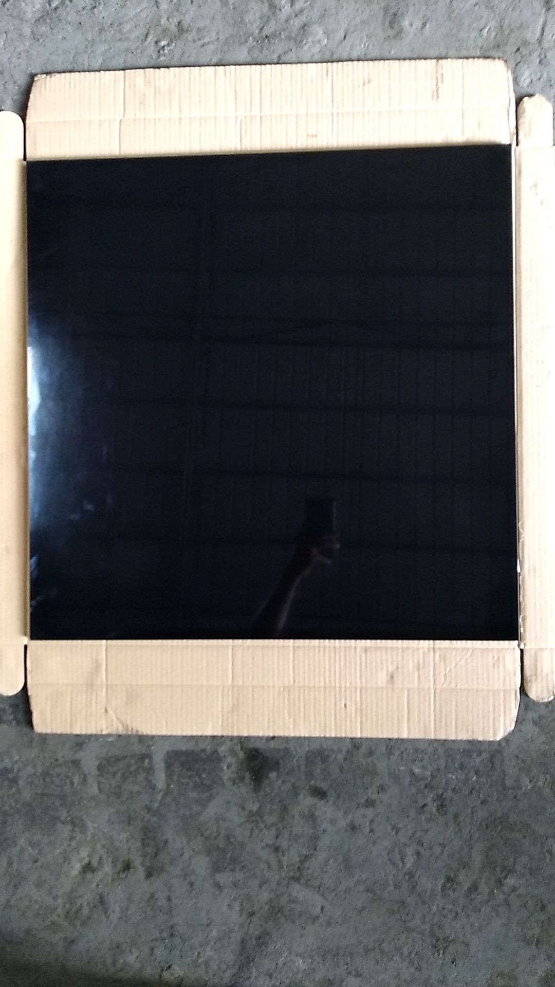 BARANA 600x600 super black polished porcelain tiles