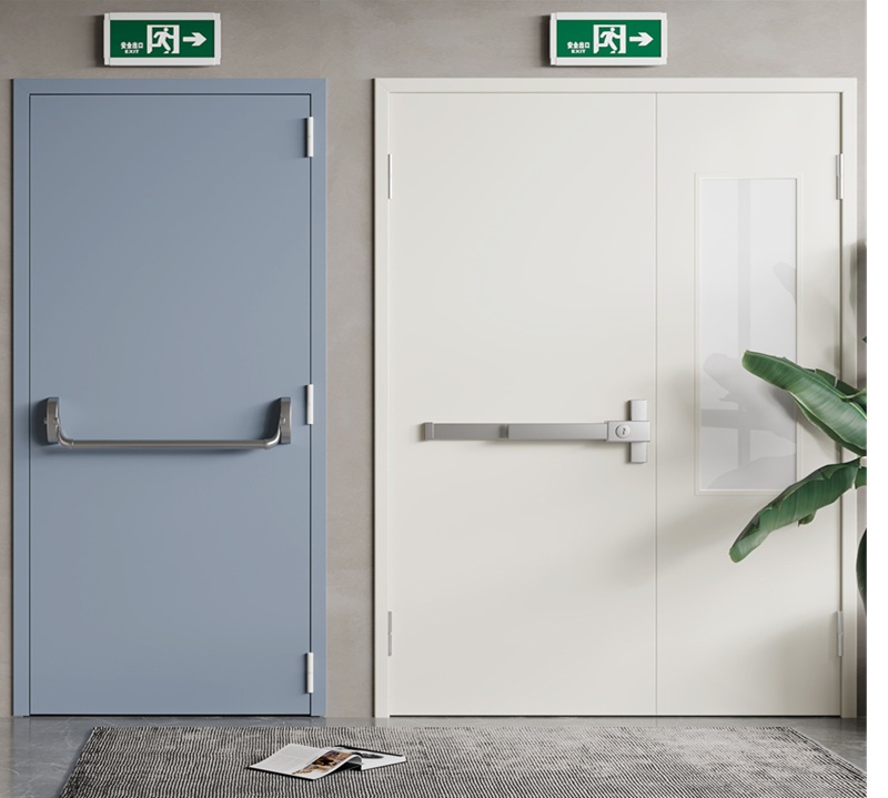 Always-Closed Fire Doors,Steel Fire Door Fire Exit Door