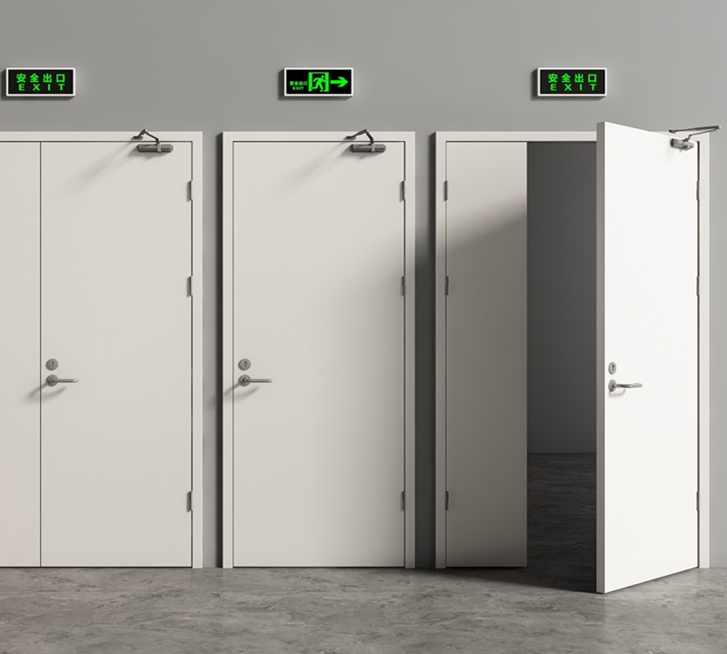 Building Fire Safety,Steel Fire Door Fire Exit Door