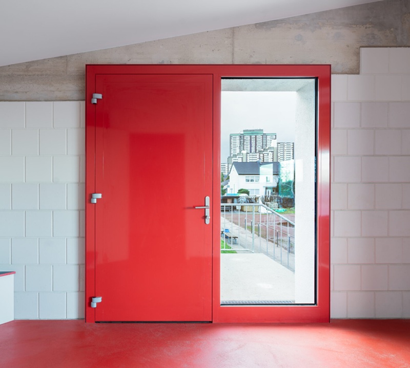 EN 1634-1 Compliant Manufacturer,Steel Fire Door Fire Exit Door