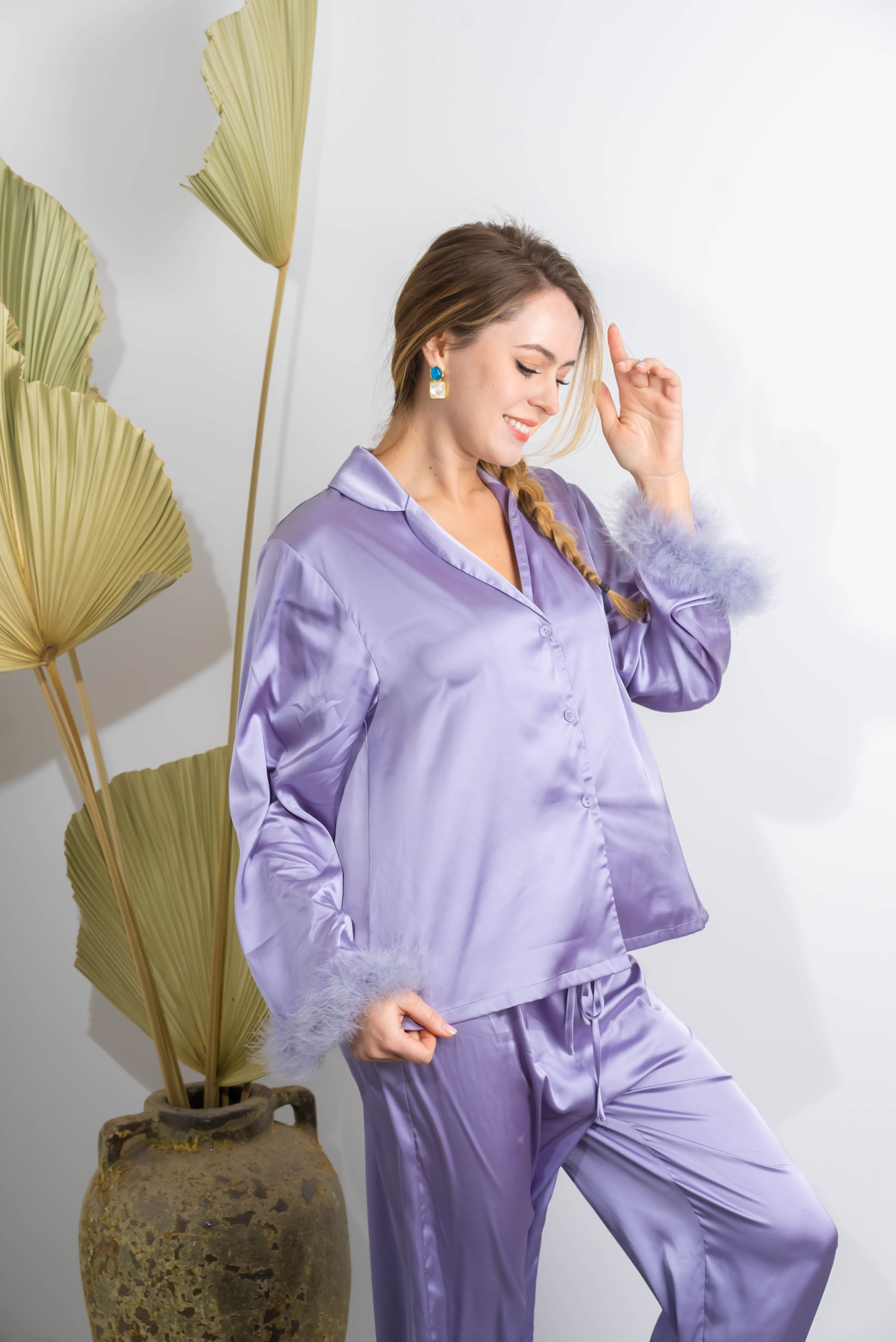 Satin Pajama Set