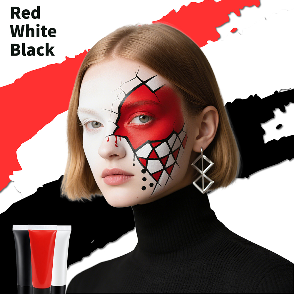 Waterproof body paint makeup
