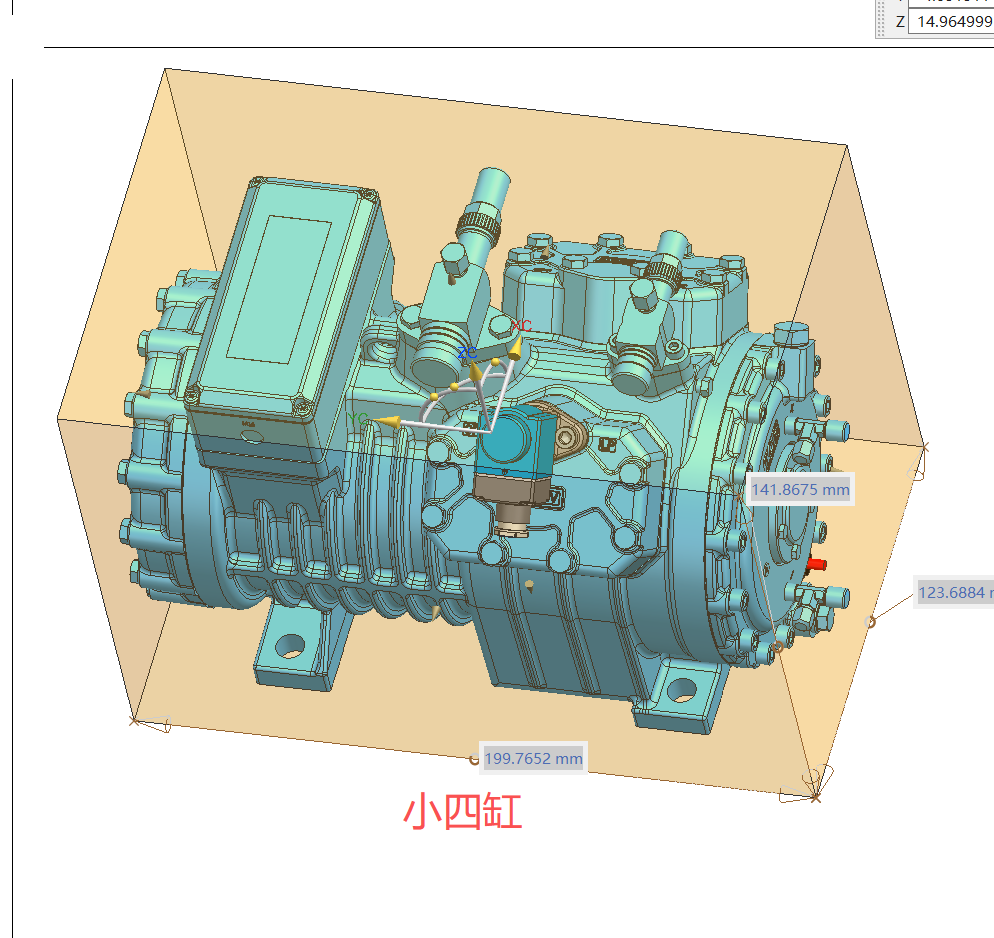 Piston compressor（small 4cylinders）