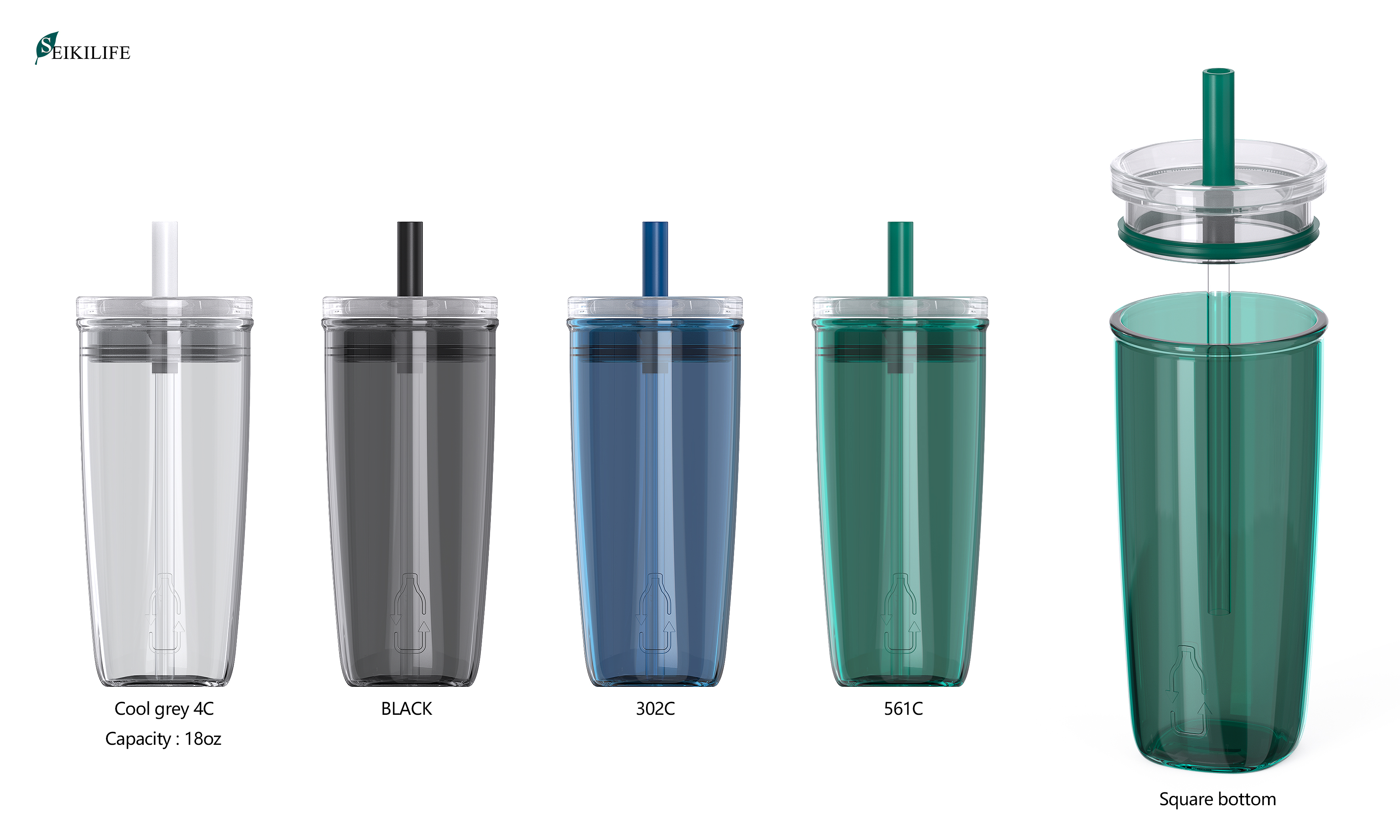 GRS Recycled Glass Tumbler