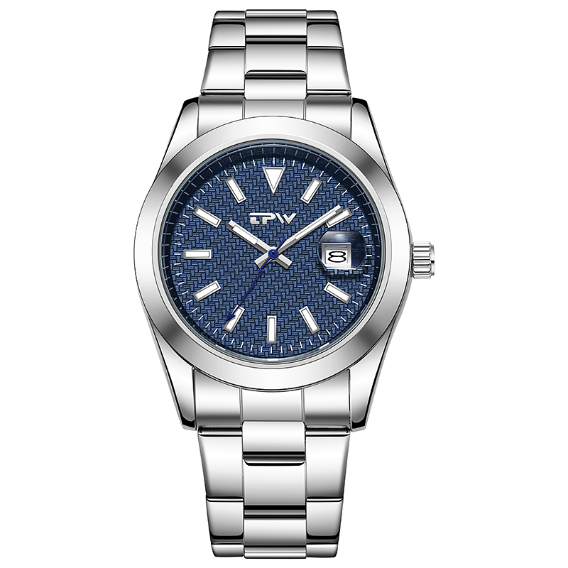 TPW K5130 Business Men Stainless Steel Quartz Wrist Watch