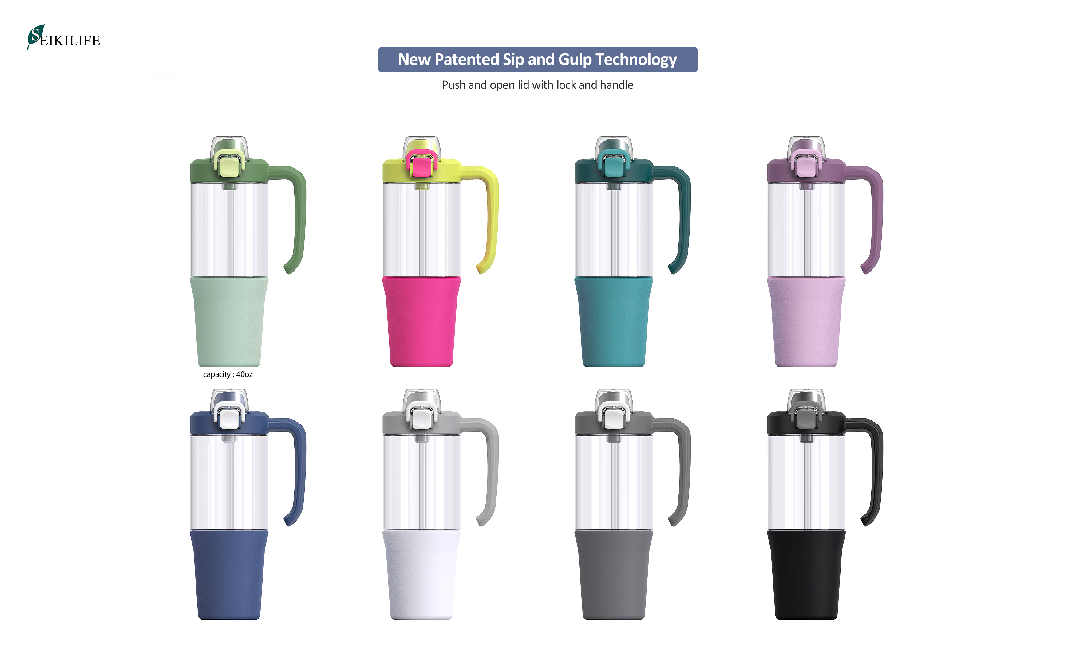 40oz freesip plascit tumbler