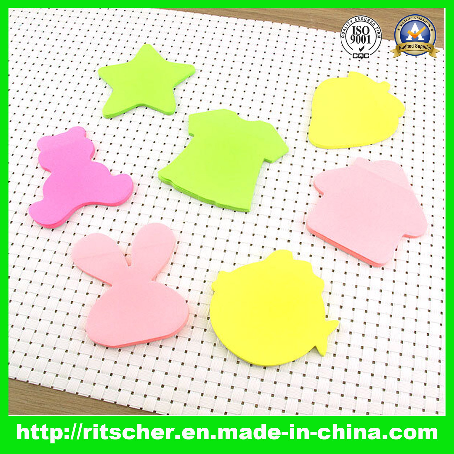 alien sticky notes