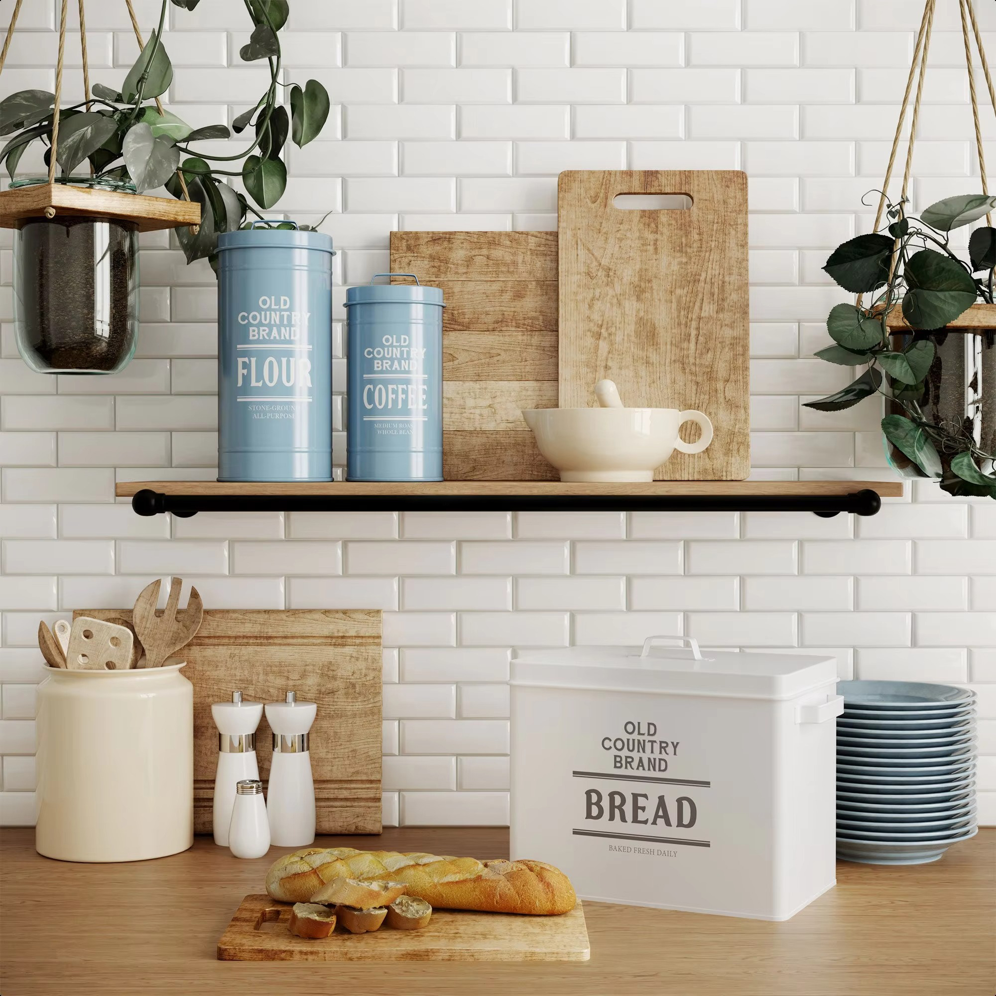 Timlife bread bin,storage box,breas box