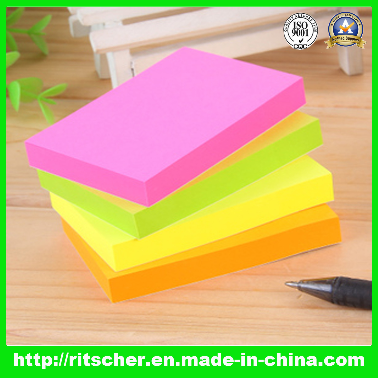 Cyber sticky notes 4x3