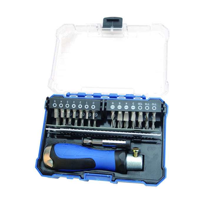33PCS Ratchet Screwdriver Bits Set
