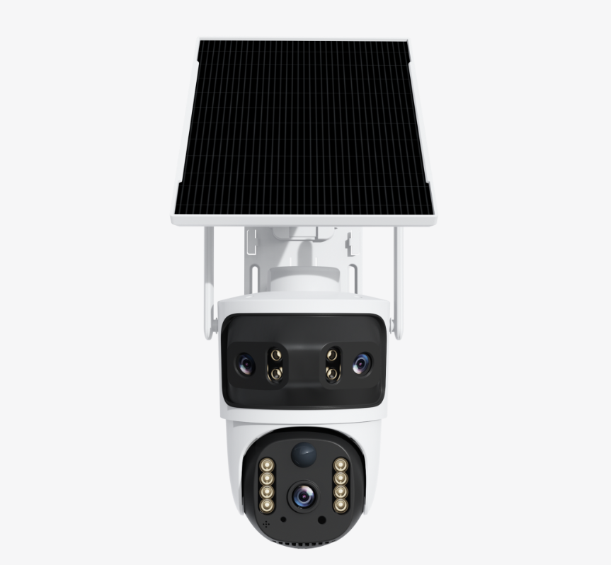 Solar-Powered Triple-lens 4G Camera BP15