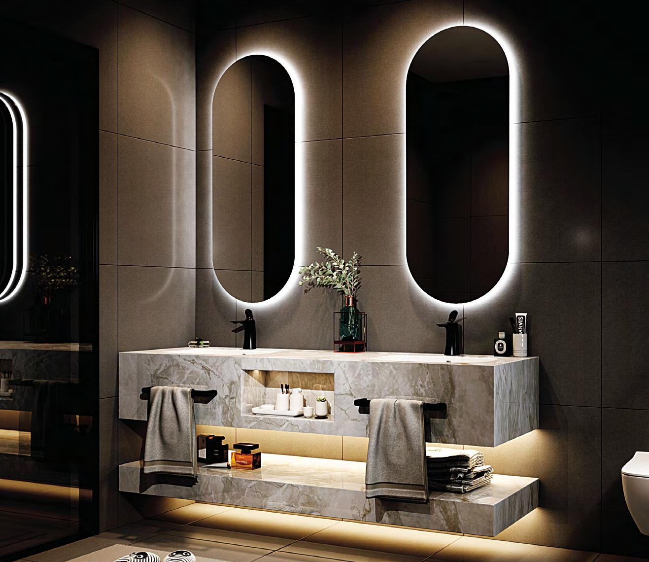 Sintered stone cabinet