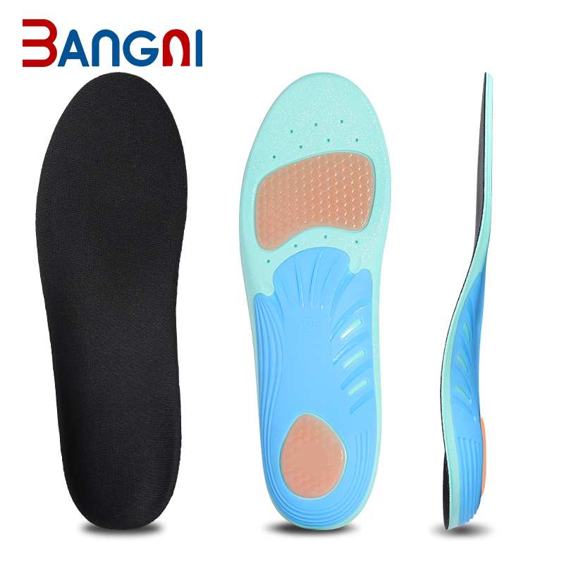 Orthopedic Foot Insert Podiatry Support Arch Gel Anti Fatigue Orthotic Insoles for Flat Feet
