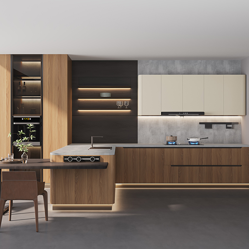 Bespoke Melamine Kitchen Cabinets