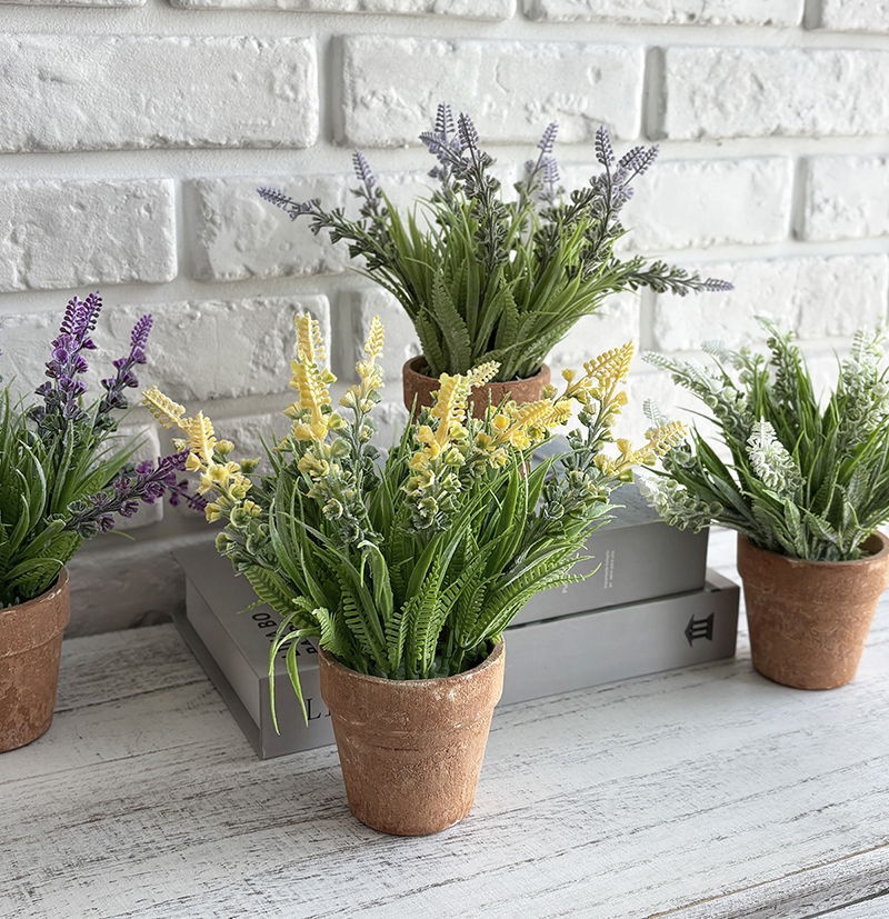 faux greenery