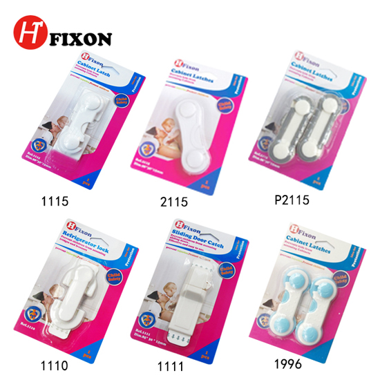 Plastic angle lock safety lock drower lock baby safety lock baby safety door stopper socket cover
