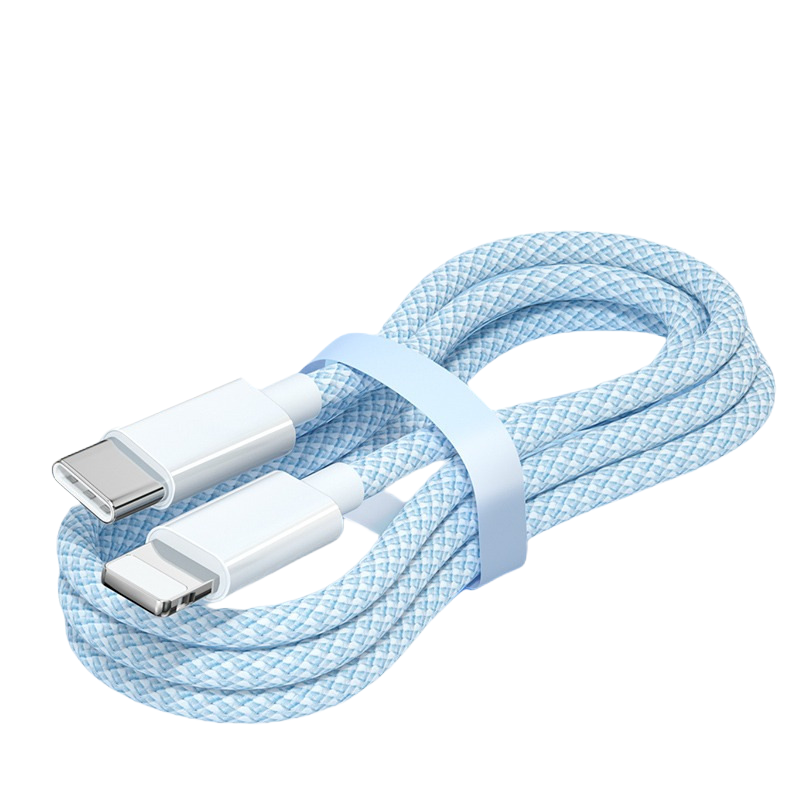 20W Apple PD Braided Fast Charging Cable | iPhone Fast Charging Data Cable