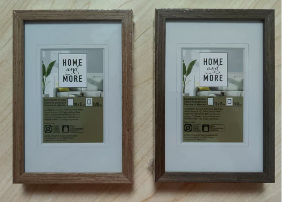 Aluminium frame with real wood Veneer
