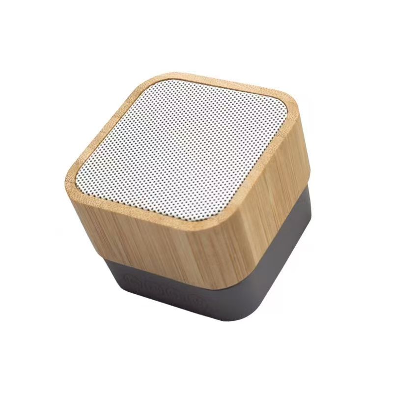 Creative Wooden Bluetooth Speaker | Portable Bass Gift Speaker for Desktop and Outdoor Use
