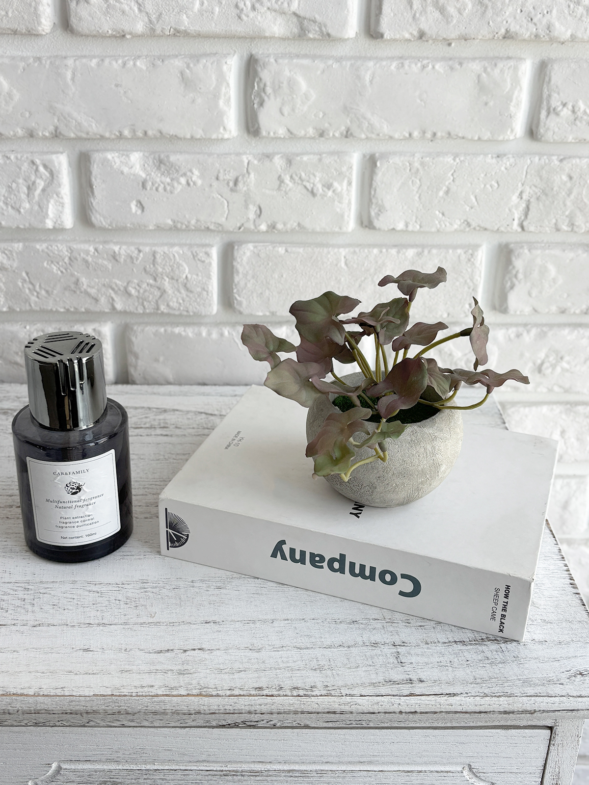 Faux greenery