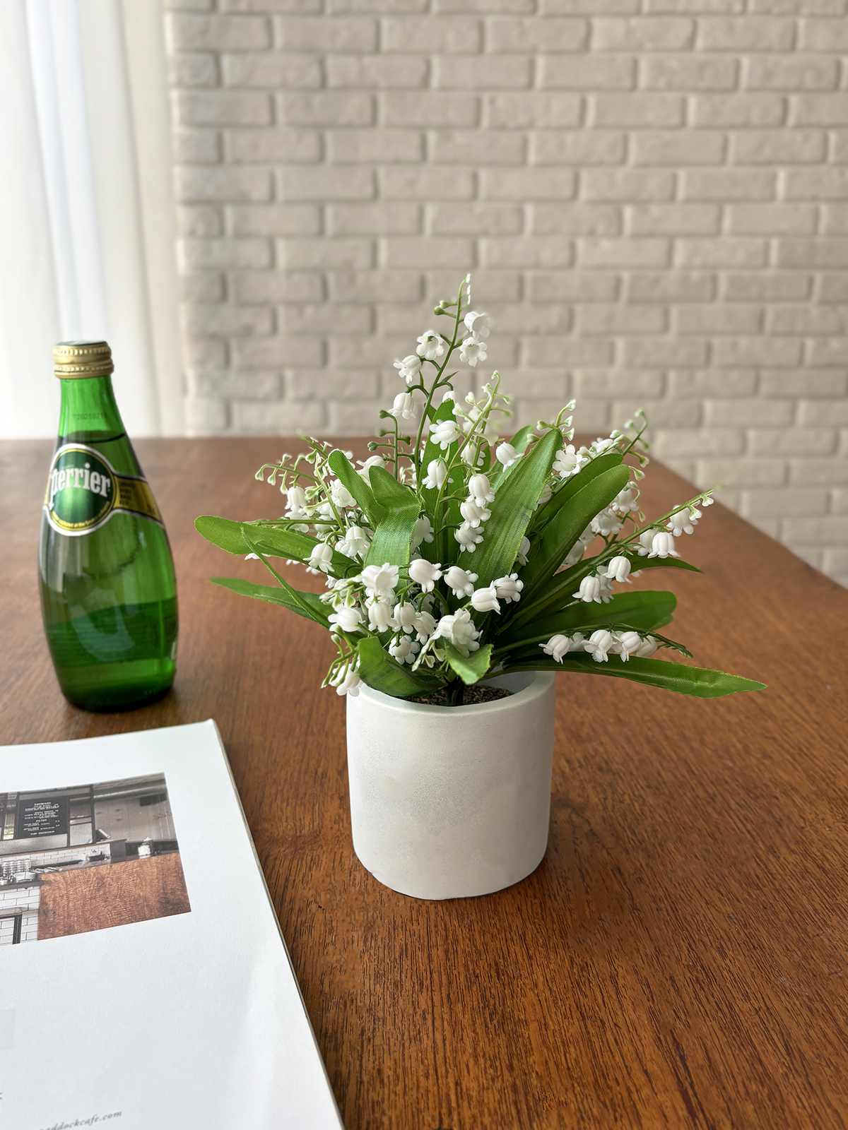faux greenery