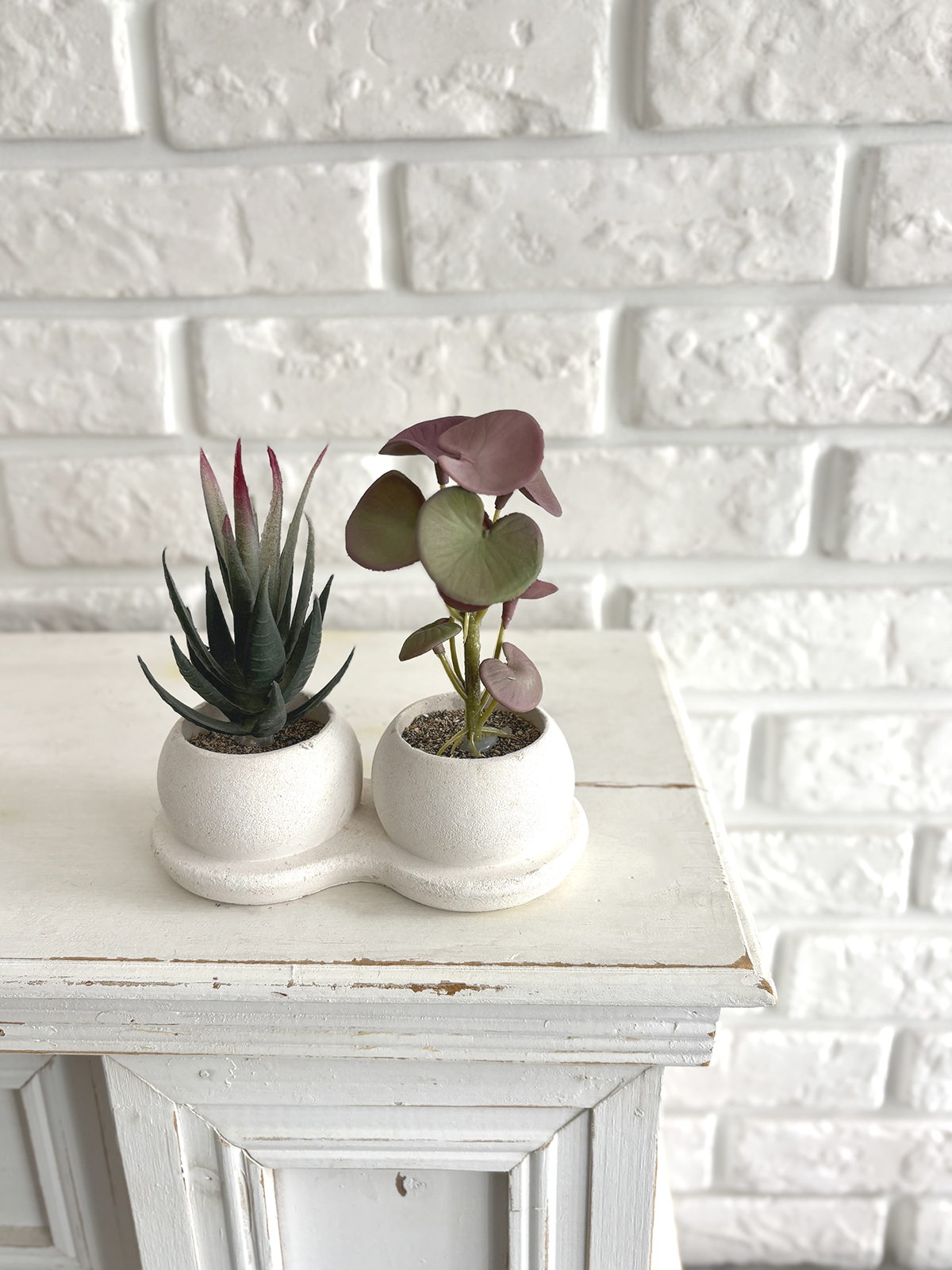 faux greenery