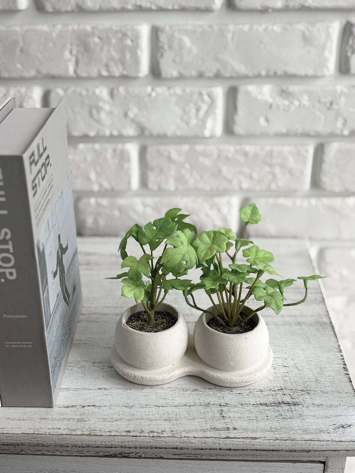 faux greenery