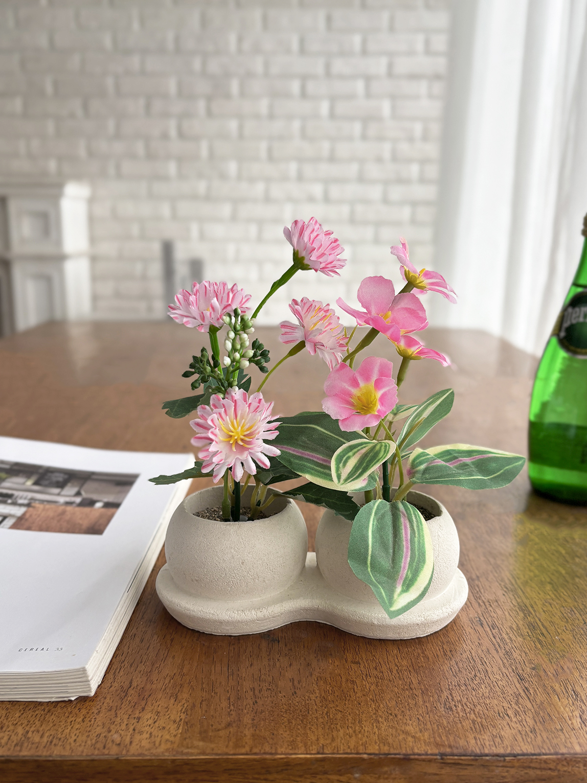 faux greenery