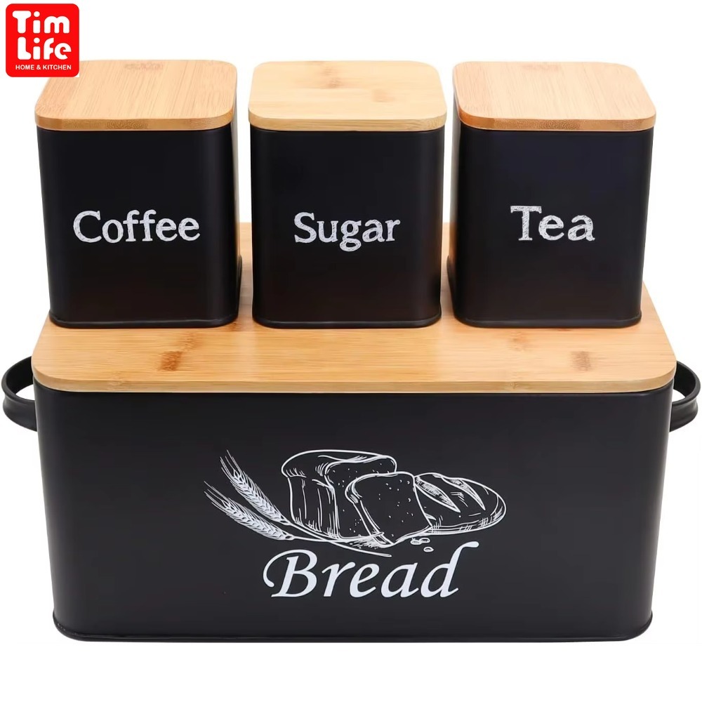 Timlife bread bin,storage box,breas box